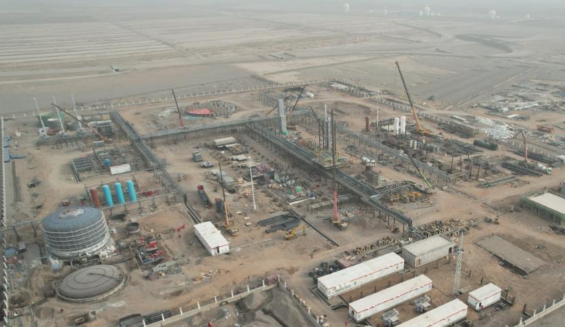 塔西南天然气综合利用工程核心工艺装置建成投产